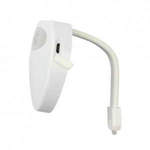 USB Rechargeable Toilet Light PIR Motion LED PIR Motion toilet 8 colors Changeable body sensor Toilet Bowl night light