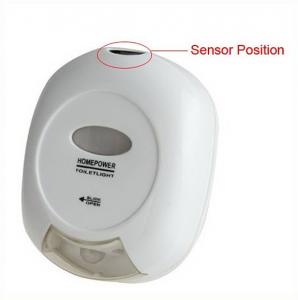 Creative LED human body induction toilet lid light toilet night light