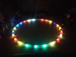led colorful hula hoop